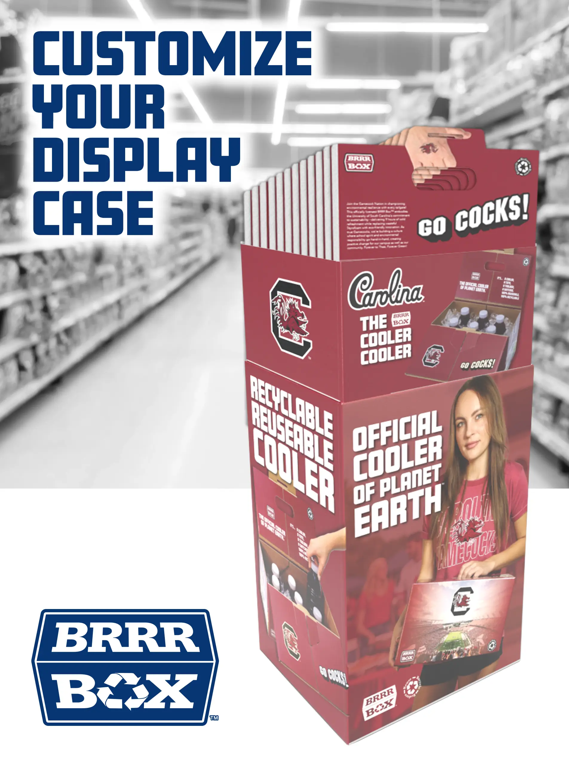 custom cooler design by BRRR Box.